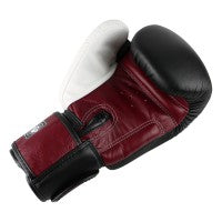 Twins Boxhandschuhe BGVL 4 Bordeaux/Schwarz/Weiss