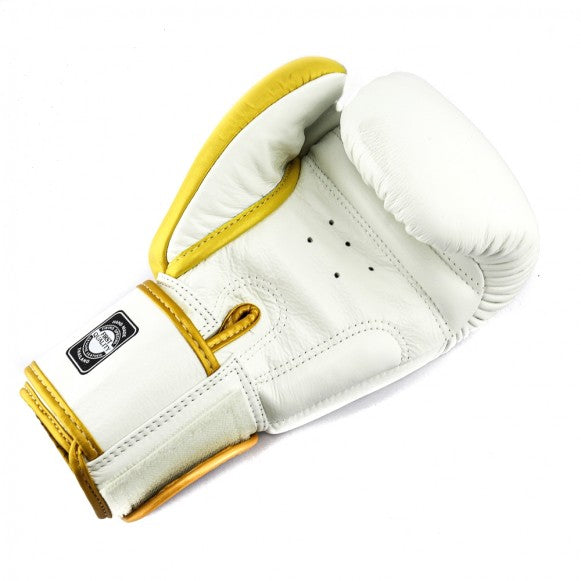 Twins boxing gloves BGVL 8 gold/white