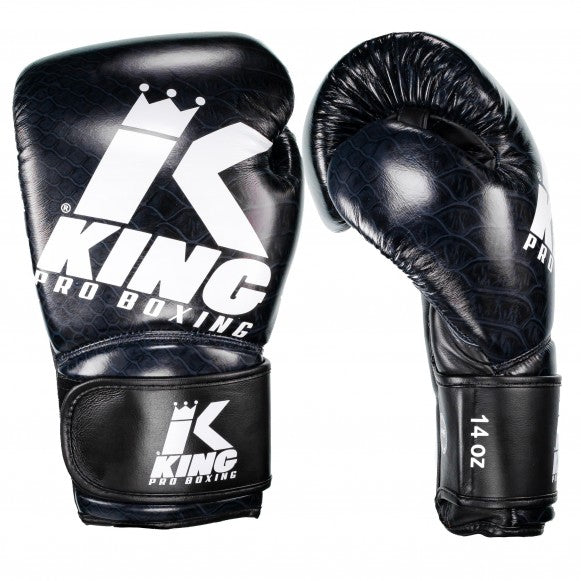 King Pro Boxing Boxing Gloves “Snake” Black