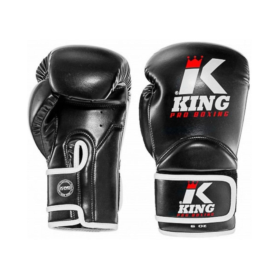 Boxhandschuhe für Kinder King Pro Boxing, Schwarz