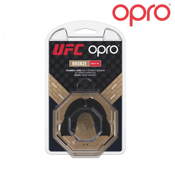 UFC Opro Mundschutz "Bronze" Schwarz