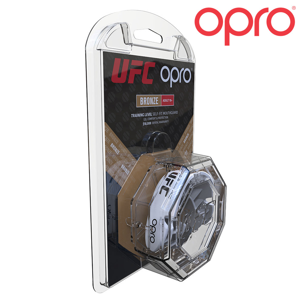 UFC Opro Mundschutz "Bronze" Weiss